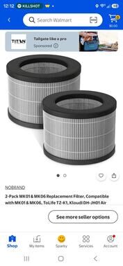 2-Pack MK01 & MK06 Replacement Filters